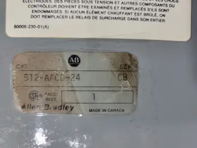 USED ALLEN-BRADLEY 512-AACD-24