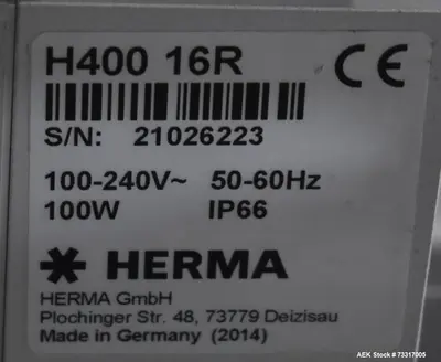 USED HERMA 362ES