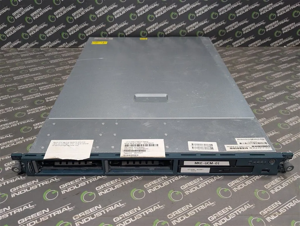 Cisco MCS 7800 Media Convergence Server AH771A MCS-7825-H3-CCE1 15C Used