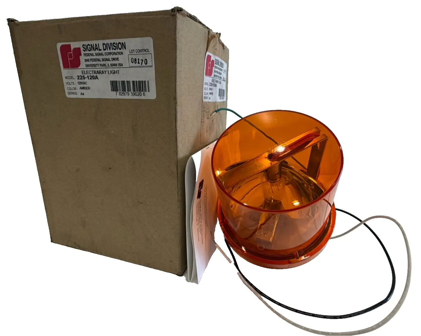 NEW FEDERAL SIGNAL 225-120A 120VAC 225120A