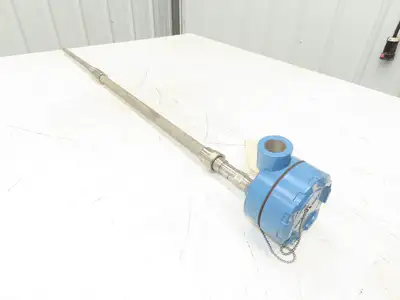Rosemount 0183P21K2CT0J120T Temperature Sensor 38"Probe 1/2"NPT Model 79 Head