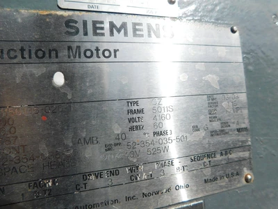 Used DEKKER _UNKNOWN_ Vacuum Pumps Ohio US | Equipment Recovery Corp. #1329746