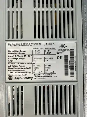 USED Allen-Bradley PowerFlex 70