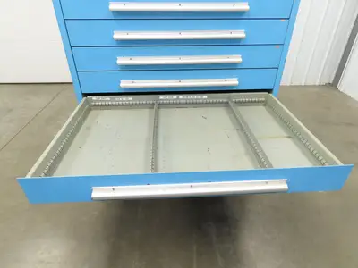 Nu-Era Modular Tool Storage Cabinet 11 Drawer 45x28x61" Stanley Vidmar