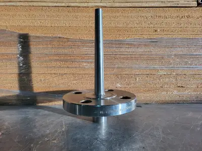 0.260" Bore Stainless Flanged Thermowell