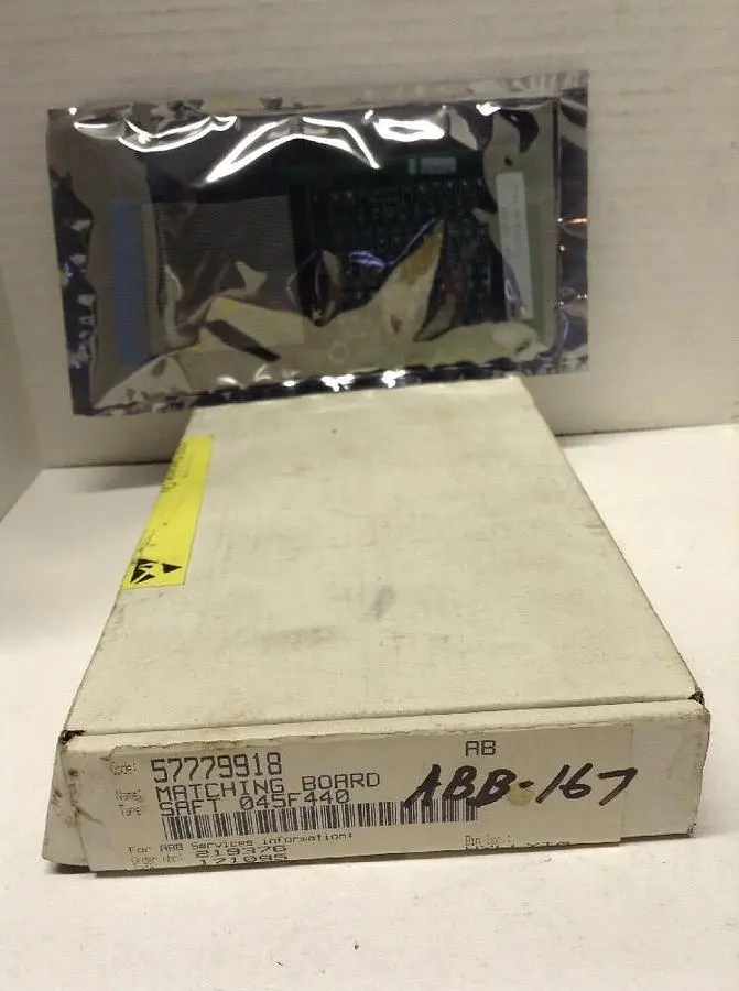 New | in-Stock ABB 57779918 I/O Boards & Replacement Parts Ohio US | Surplus Asset Holdings #1233524