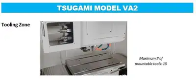 2014 TSUGAMI VA1-II Vertical Machining Centers | Toolquip, Inc. (5)