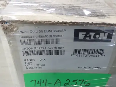New | in-Stock EATON EBMCBL360SP Cable & Wire Ohio US | HGR 24 #763855