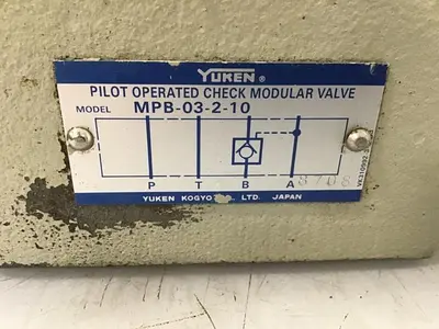 USED YUKEN MPB-03-2-10