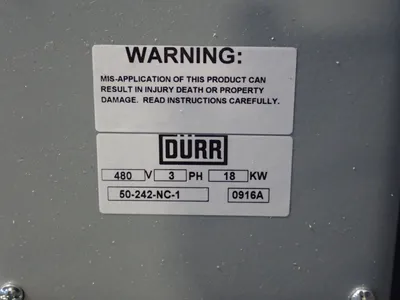 USED DURR 50242NC1