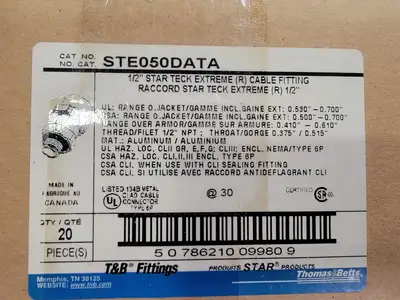 NEW THOMAS BETTS STE050DATA