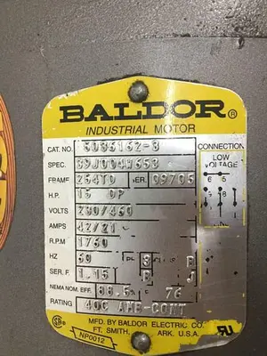 USED BALDOR 5036162-3