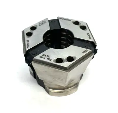 USED HAINBUCH CLAMPING HEAD TOP40 25MM DIA. ROUND PROFILE