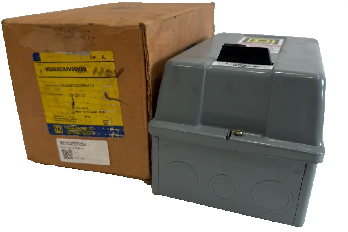 NEW SQUARE D 8536SCG3V06H10 STARTER SER. A SIZE 1 8536SCG3H10