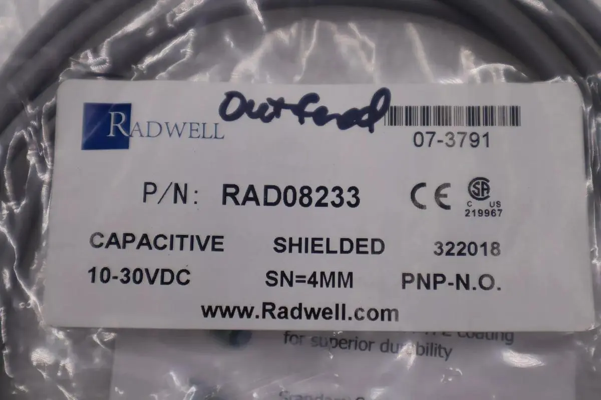 RADWELL RAD08233 / RAD08233 CABLE STOCK B-1582