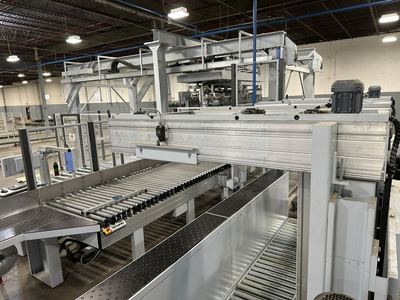 Homag CNC Angular Saw System w/ Automatic Loading & Unloading