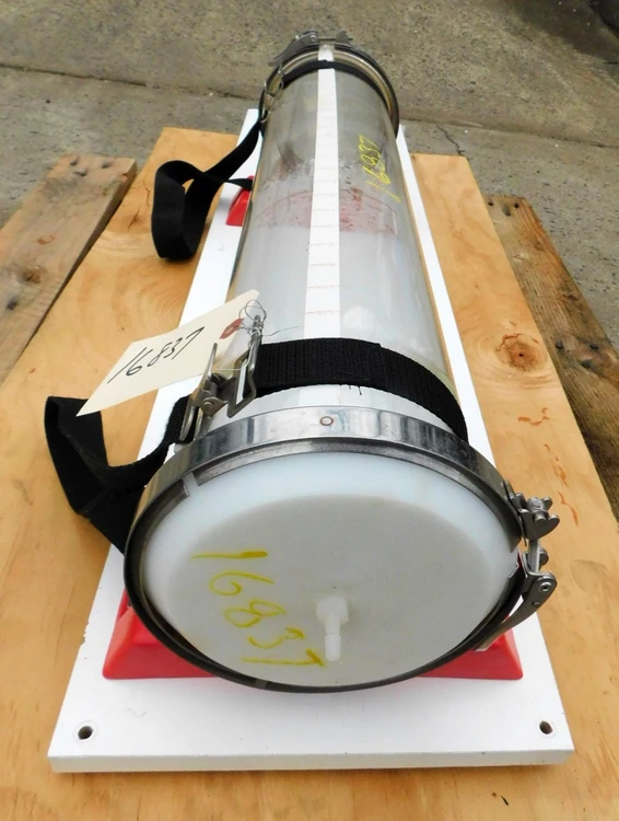 Used GLASS COLUMN 6" X 30" Miscellaneous Laboratory Equipment New Jersey US | Champion Trading Corporation #423887
