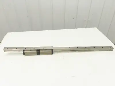 Rexroth Star SP 35 Linear Bearing LM Guide Rail 2-Blocks 34mm x 1020mm 40"L