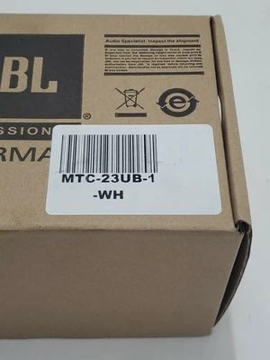 NEW JBL MTC-23UB-1-WH