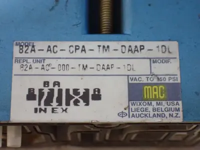 USED MAC VALVES 82AACCPATMDAAP1DL