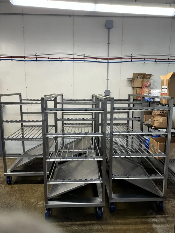 Used CUSTOM BUILT Smokehouse Trucks Racks/Shelving Illinois US | M&M Equipment Corp. #1145730