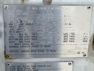 Used 2011 POLAR _UNKNOWN_ Tanker Trailers Indiana US | Lakeshore Equipment Sales #1546603