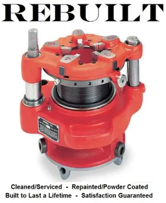 Ridgid 36620 Model 141 Receding Geared Pipe Threader, 2-1/2 - 4 Inch NPT [Refurbished]