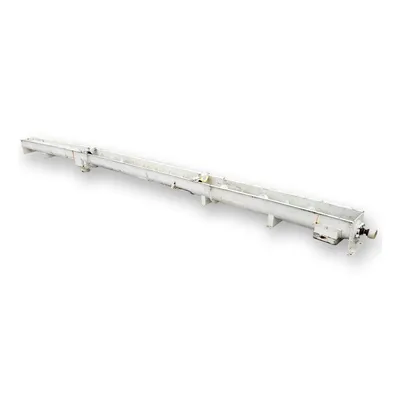 Used 8" dia. x 21' Long Paddle Conveyor Mixer