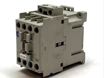 USED ALLEN-BRADLEY SER. A CONTACTOR 12A 4-POLE