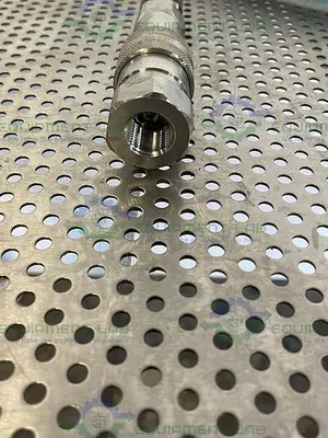 USED 103"  FLEXIBLE HOSE W/ PARKER FS-50-8FP HYDRAULIC QUICK CONNECT HOSE COUPLING