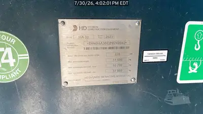 Used 2024 HYUNDAI HA30 Articulated Dump Trucks Georgia US | National Equipment Dealers #1422586