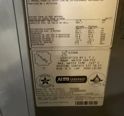 Lochinvar Crest FBN2000 BOILERS | EcReCon Inc (10)