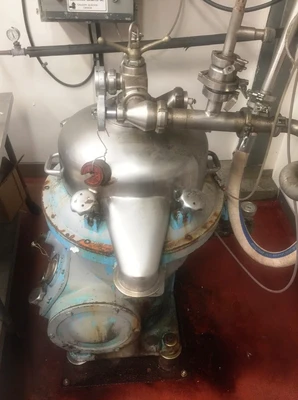 Alfa-Laval BRPX 207 SGV-19-60 purifier centrifuge, 316SS.
