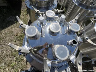 Used Dimple Jacketed 316L SS Precision Stainless Freeze/Thaw Tank