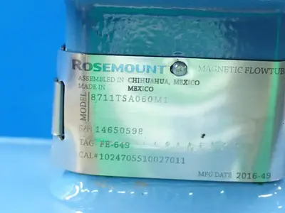 Used ROSEMOUNT 8732EMT2A1M4 Flowmeters Ohio US | HGR 24 #728224