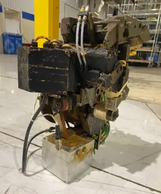 USED MAVERICK INDUSTRIAL SALES BAZ BANDING HEAD UNIT, LIFT OUT TYPE