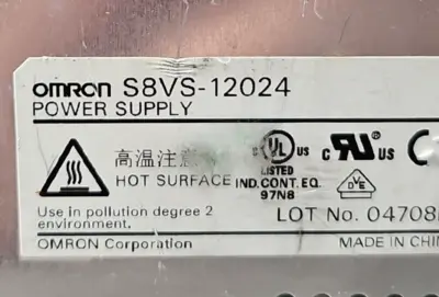 Omron S8VS-12024 Power Supply (BIN425)