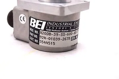 NEW BEI H20DB-39-SS-600-AB-7272-SM14-24V