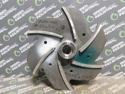 Goulds Pumps 56849 6 Vane Impeller 9.7 in OD 3 in W Used