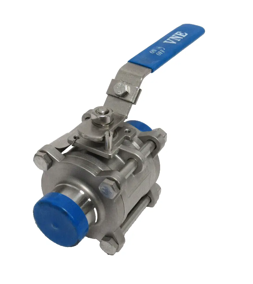 NEW VNE CORPORATION E90WW-62.0 STAINLESS STEEL BALL VALVE 2" 316 E90WW620