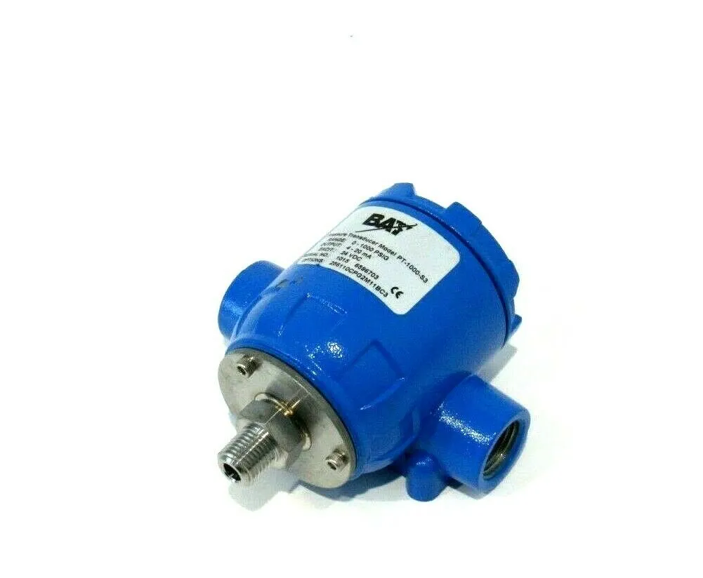 NEW BAY PT-1000-S3 PRESSURE TRANSDUCER PT1000S3