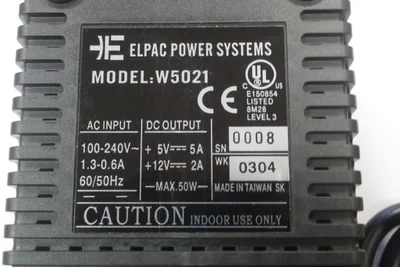USED Elpac Power Systems W5021
