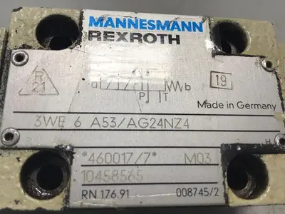 USED MANNESMANN REXROTH 3WE6A53/AG24NZ4