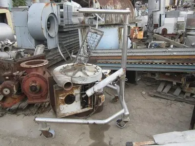 Table, S/st, 4' X 4' X 5', Stand, #S738444