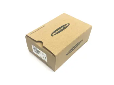 USED BANNER ENGINEERING ILLUMINATED VERIFICATION TOUCH BUTTON 2-COLOR 5-PIN