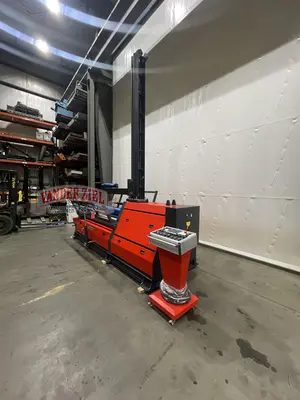 Akyapak 6' x 1/4" Plate Bending Roll, Model AHS 20/06 Top & Side Support - NEW