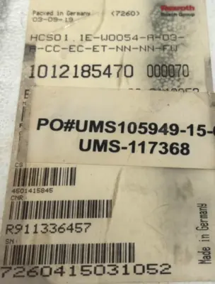 NEW REXROTH R911336457