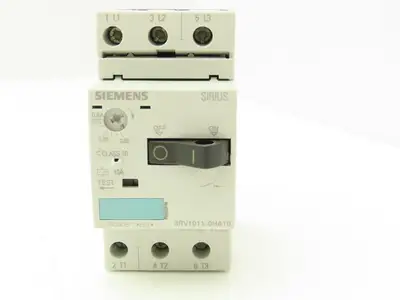 Siemens Circuit Breaker 3-Pole 0.55-0.8A Motor Starter Protection Lot Of 3