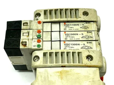 VV5QC11-03N3FD0-S | SMC  Manifold Base w/ Solenoids - Used