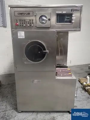 USED Thomas Processing 24" Thomas COMPU-Lab CL24XR Coating Pan, S/S